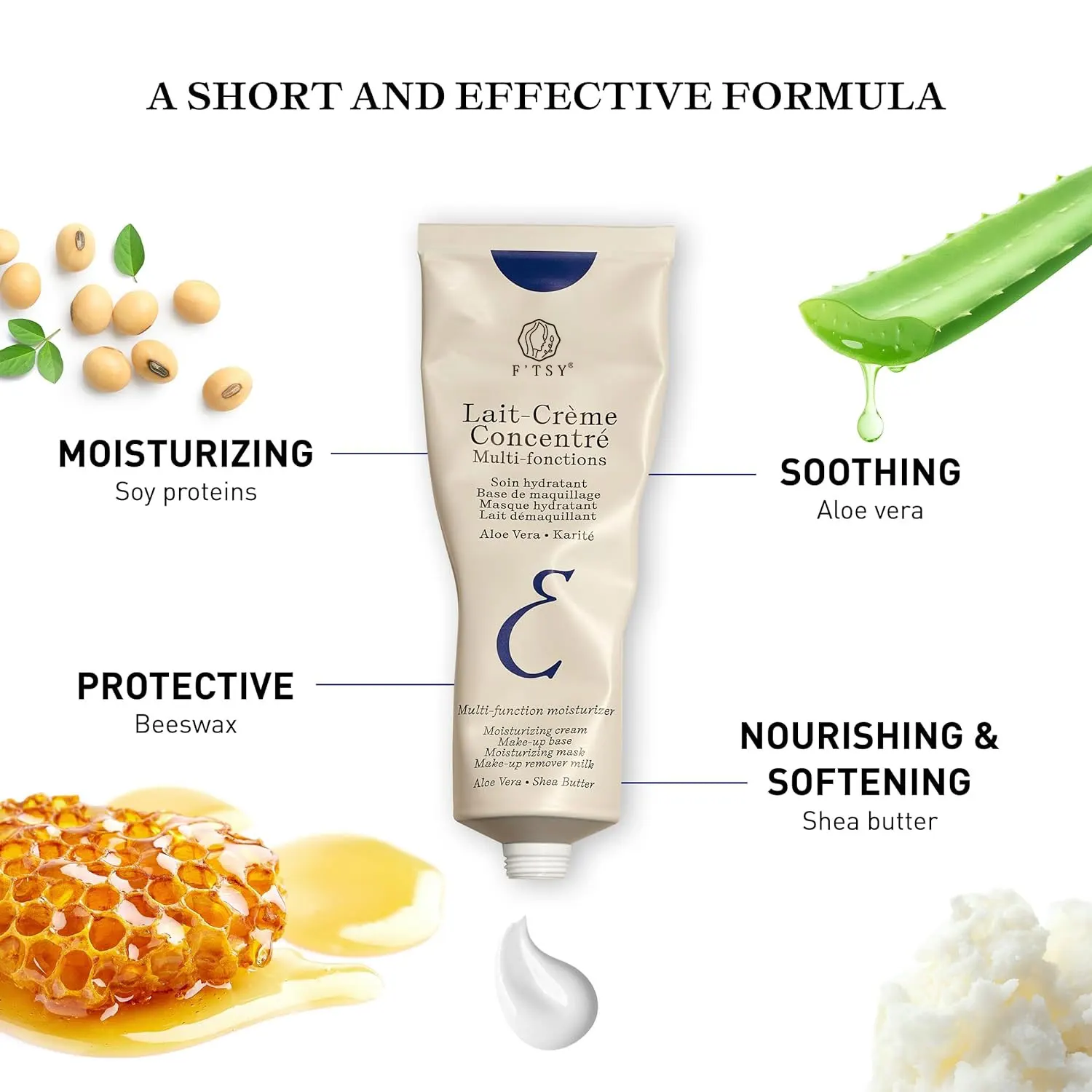 Private Label Multi-function Moisturizer Cream Make up Primer Facial Cleanser Repair 6 in 1 Face Cream
