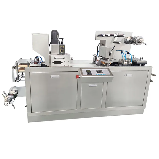 Plate Type Blister Packing Machine Pharmaceutical automatic Strip Sealing Alu PVC Forming Blister Packaging Machine