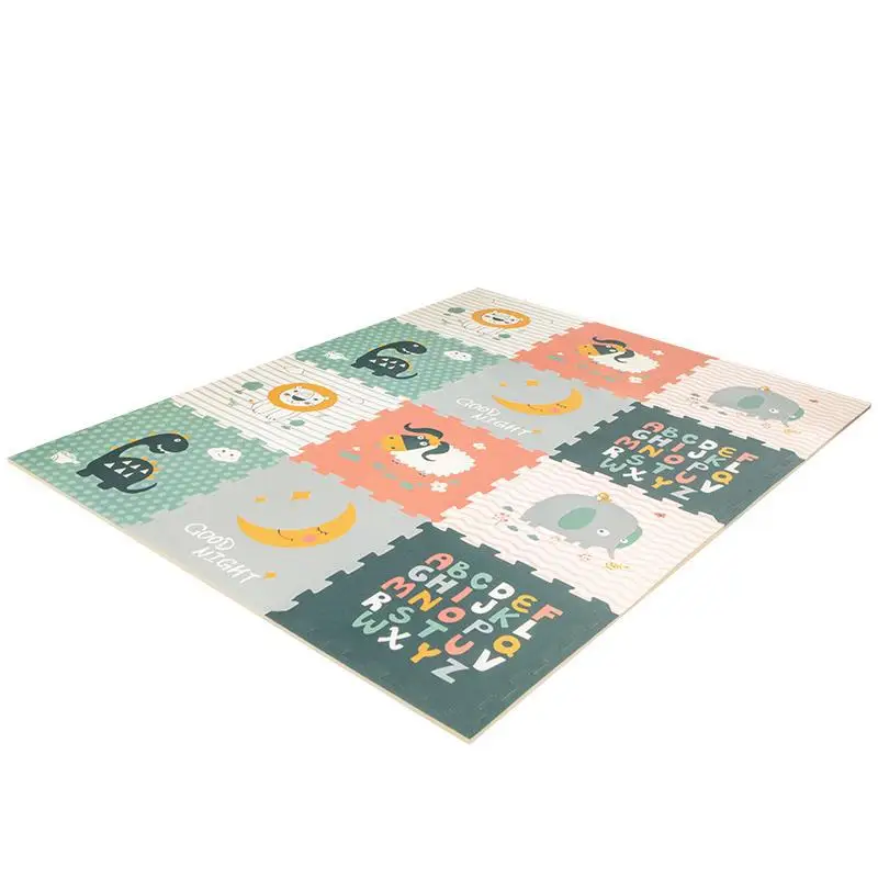 Baby XPE material 2 cm thick cute splicing crawling mat