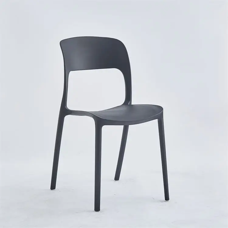 Modern design dining room furniture comfortable cheap stackable plastic chair
