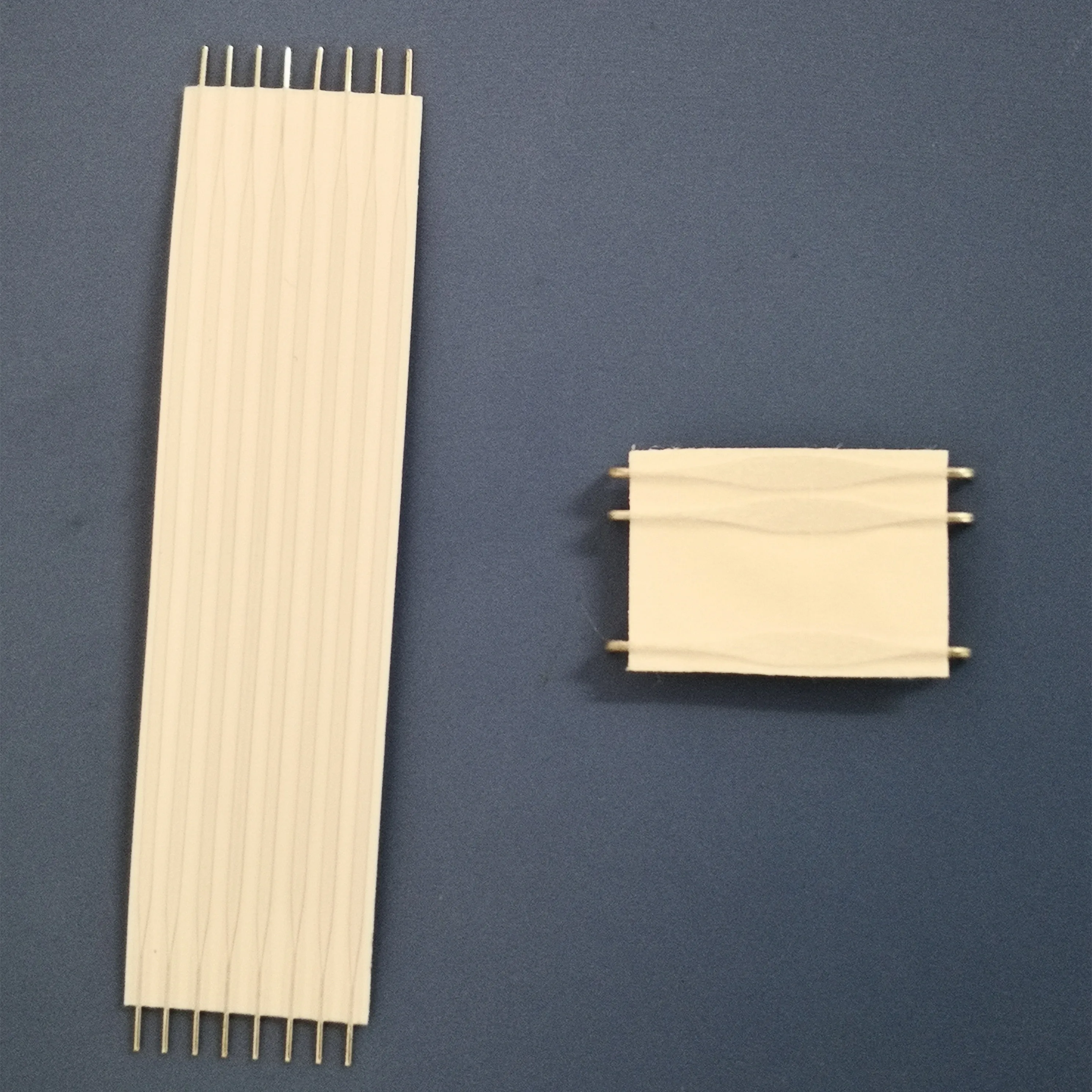 Professional Factory custom 2.54mm Pitch Nomex PI insulation RFC round flat cable jumpers