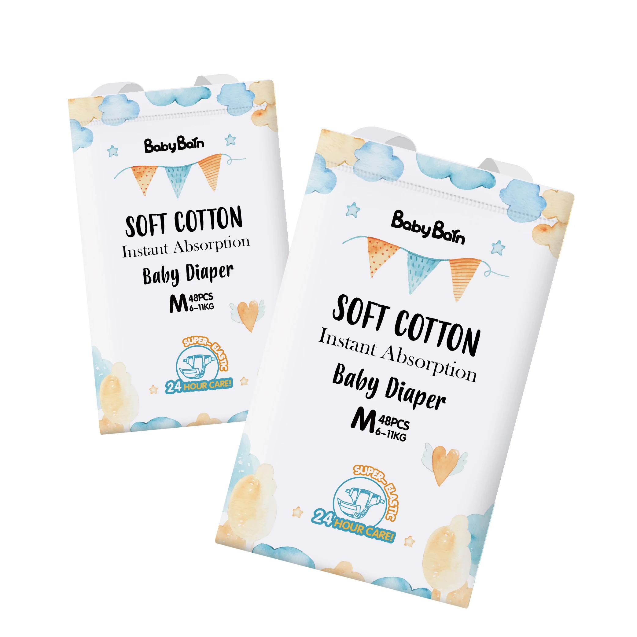 Hot Selling Factory Wholesale Cheap Price baby dry pants diapers size 6 bales diapers /nappies(old)