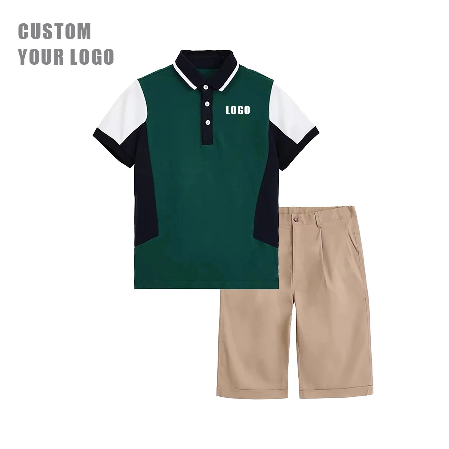 Children Clothing Set girls and boys uniform pants high kids primary school uniform designs wholesale school uniform