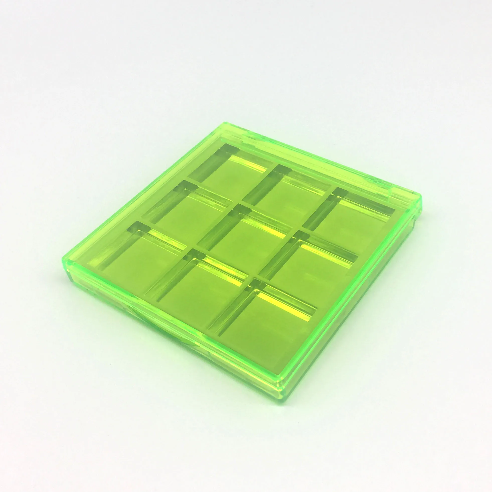 
empty eyeshadow palette private label single color cosmetic packaging containers makeup case Y094-15 