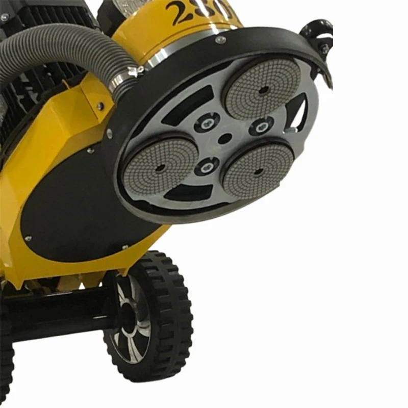 Efficient Concrete Floor Polisher with 2.2kw Diamond Grinder & Vacuum System for Smooth Finishing