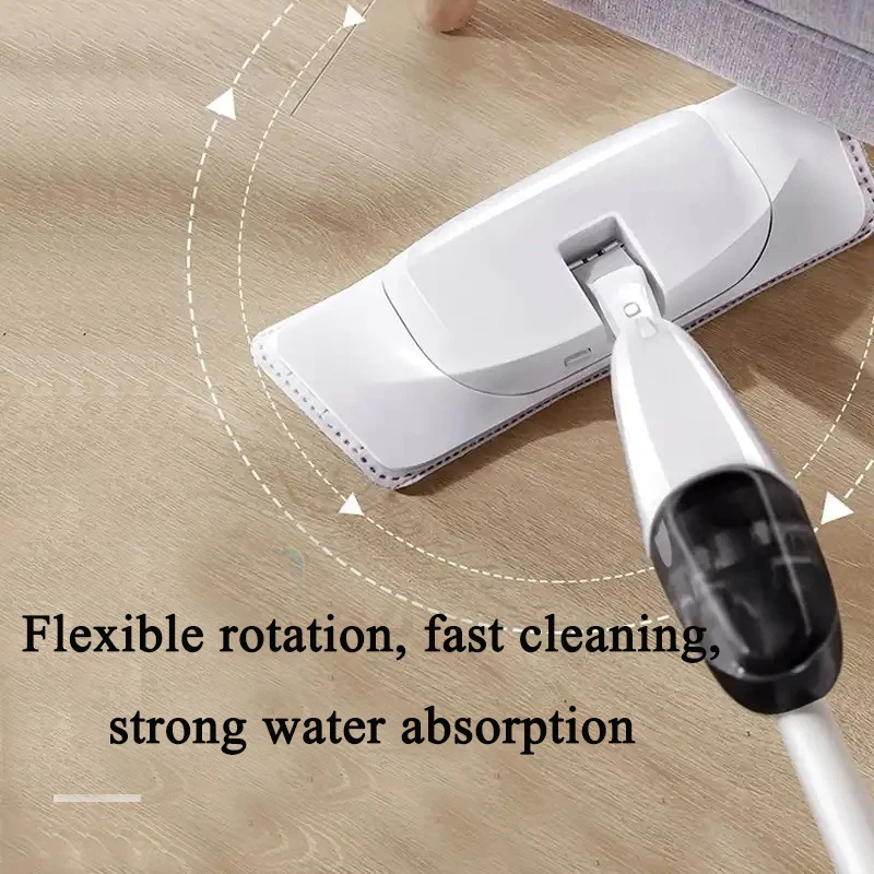 Mop household flat plate multi-function sweeping  spraying and mopping integrated spray water absorption and labor saving