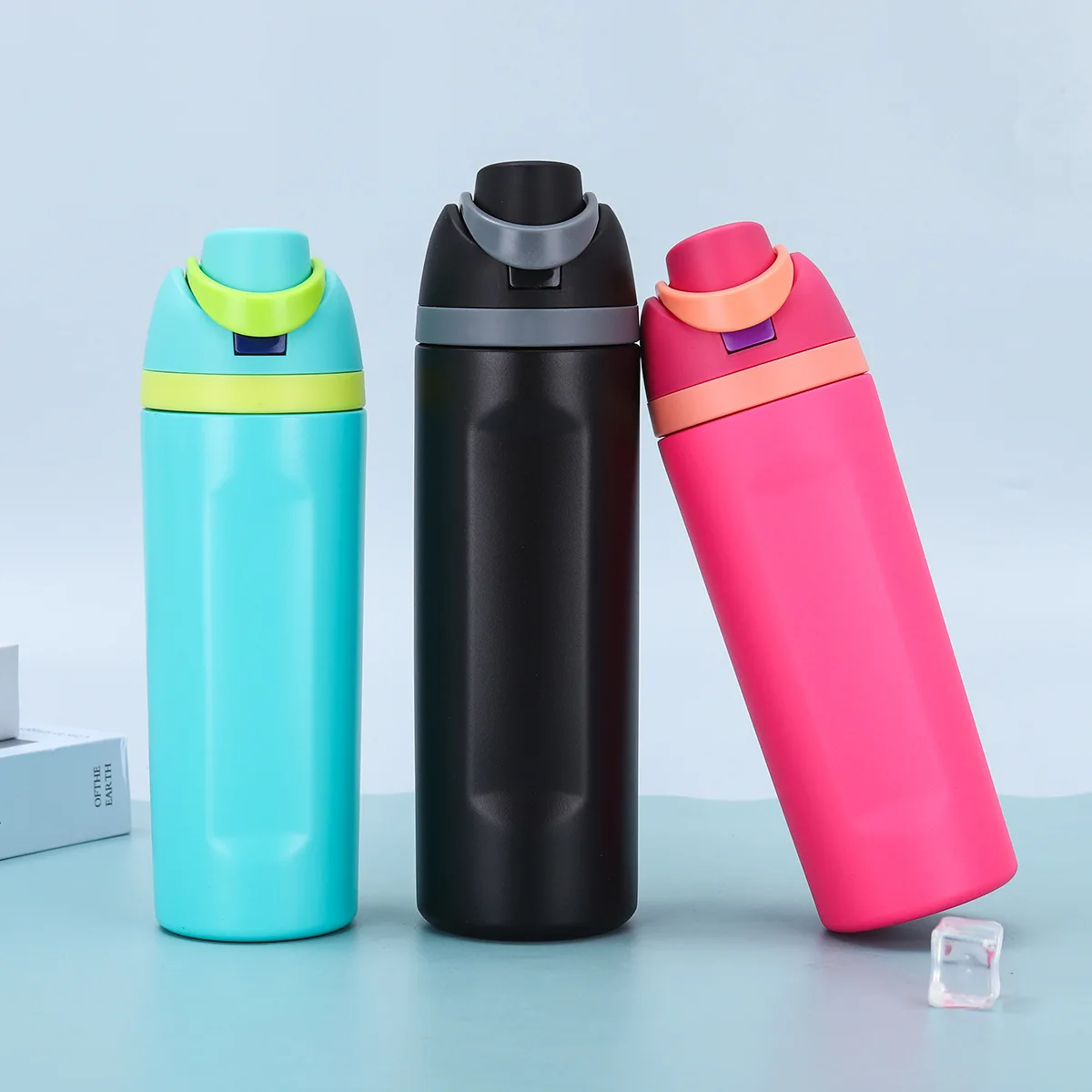 Custom 19oz 24oz 32oz 9 sports insulated stainless steel water bottle bpa free travel sip applicable thermal water bottle