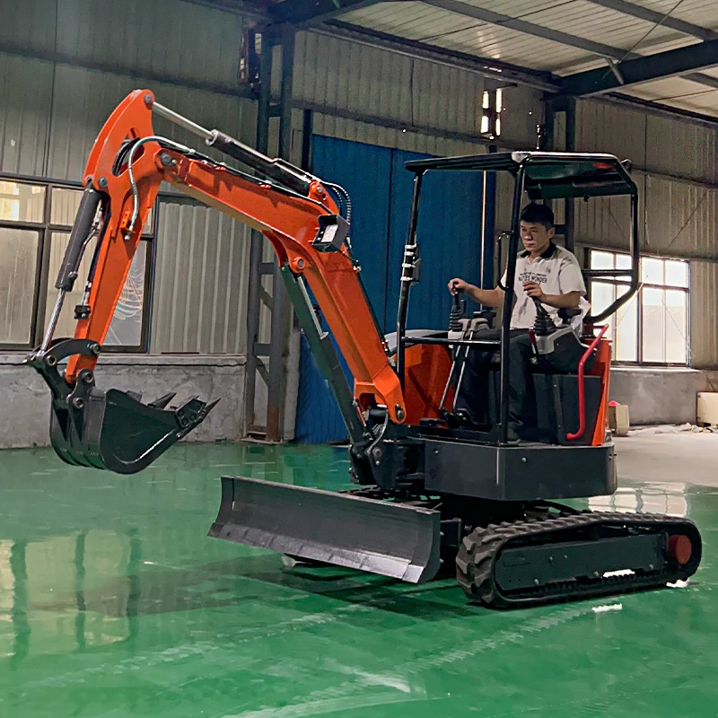 LUWEI Mini Excavator 3.5 Ton EPA Farm Crawler Digger Yanmar Engine Small Excavators