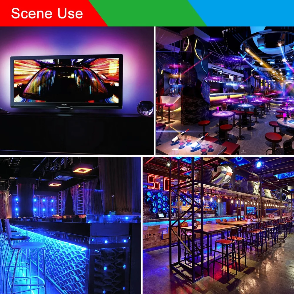 Light Led Strip RGB Light Led Lamp Tape RGBW 5V USB TV Backlight LED Strip Light White Neon Ribbon RGB Band Strip 0.5 1 2 3 4 5m