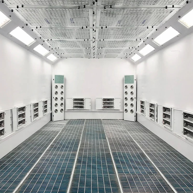 Cheap price auto dry painting booth car spraying oven for ghana