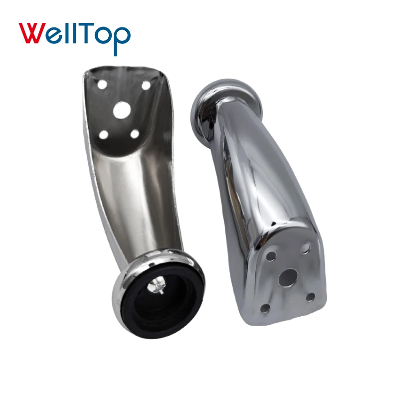 vt-03.125 New Design Sofa Leg Furniture Hardware Replacement Feet Furniture Cast Iron Legs Chrome Legs
