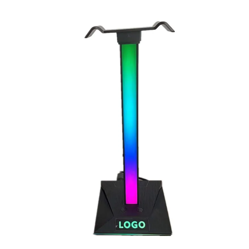 Charging Port Hub Gaming Fast Headphone Holder Headset Headphone Stand  RGB Color Desk Gaming Earphone Hanger