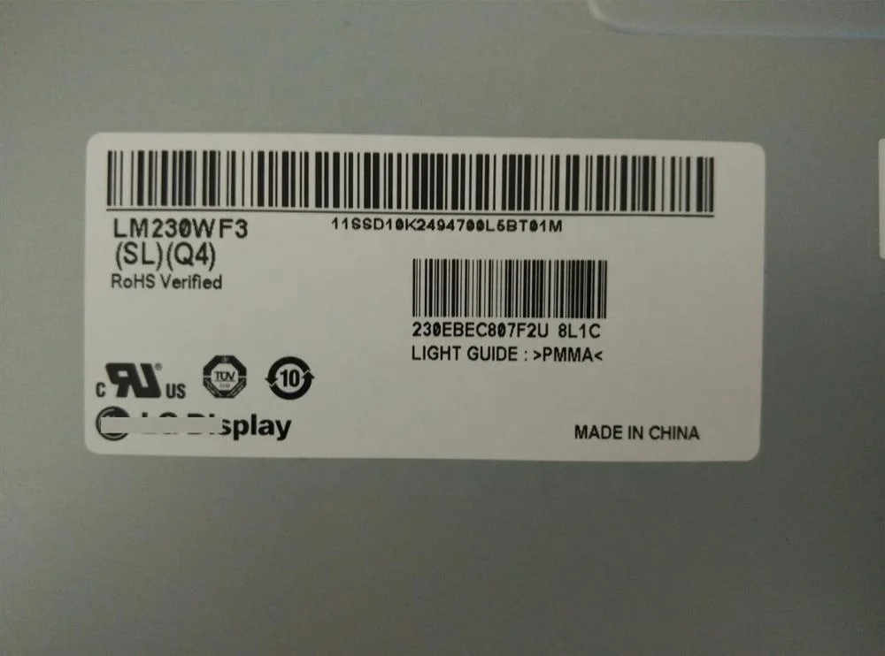 Новый оригинальный IPS полный вид ЖК-экран LM230WF3-SLQ4 SLQ1 матовый 30pin LVDS FHD