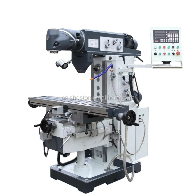 Hoston Large universal vertical ram turret milling machine