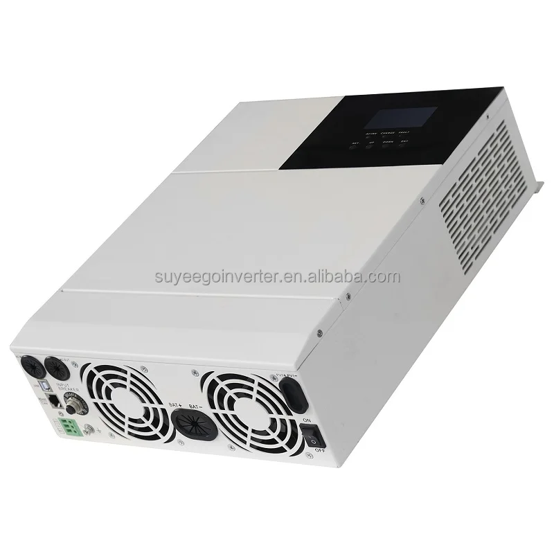 SUYEEGO 2kw 3kw 3.5kw 5kw 24V 120v 220v solar inverter hybrid without battery with controller 60 a mppt