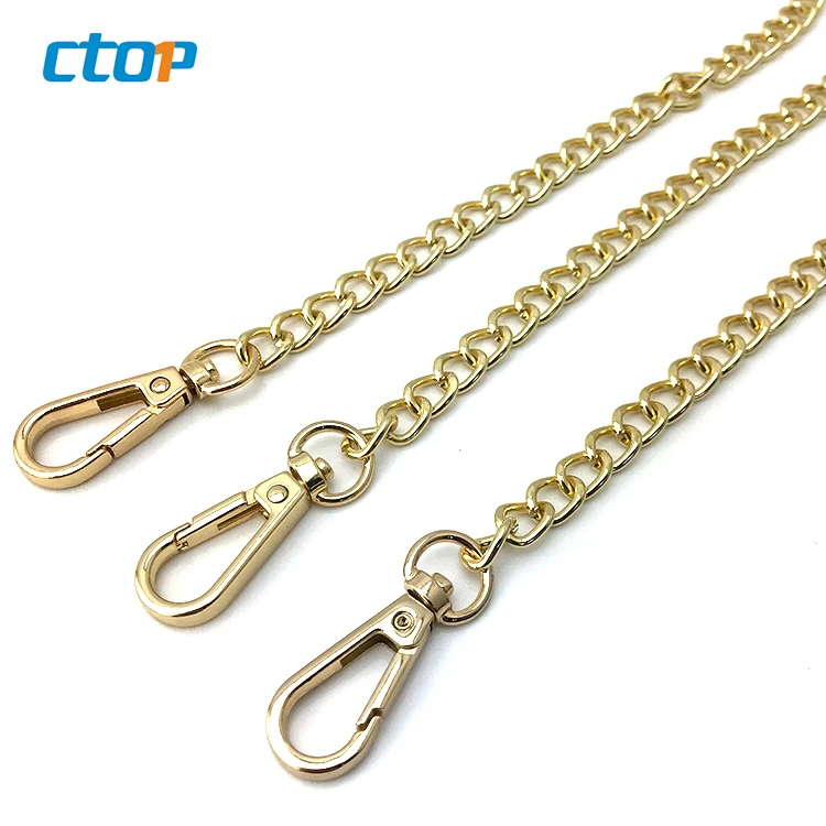 
Wholesale Detachable Long Metal Chains For Purses Handbag Chain Chain Shoulder Strap 