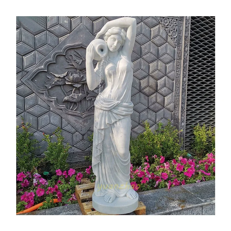 Factory Wholesale White Marble Nude Lady Statue the Three Graces by Canova Women