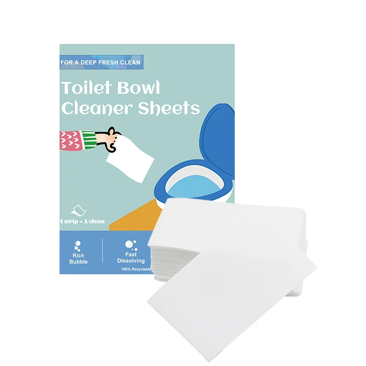 Hot sale toilet bowl cleaner eco friendly toilet bowl cleaner sheet with low price
