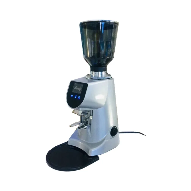 Certification Espresso Coffee Machine 74mm Flat Grinding Burr Aluminum Housing Material Coffee Grinder