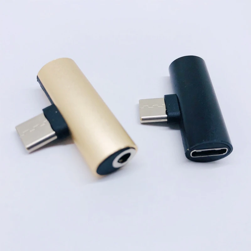 
USB Type C Adapter Aux Audio Headphone Converter Type C to 3.5mm Earphone Jack Adapter For Huawei P 20 Pro for OnePlus 6T 