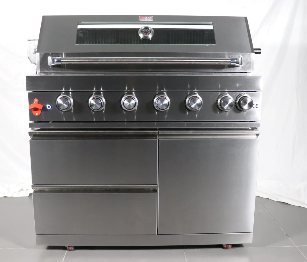 Free-Welding BBQ Grill Modern Stainless Steel Outdoor Kitchen Cabinets