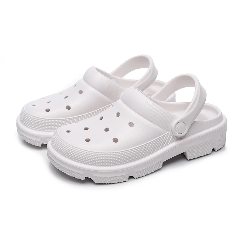 Xuete Flaming Paint Couple Clogs Non-Slip Fashion Trendy Beach Sandals For Women New Home Slippers