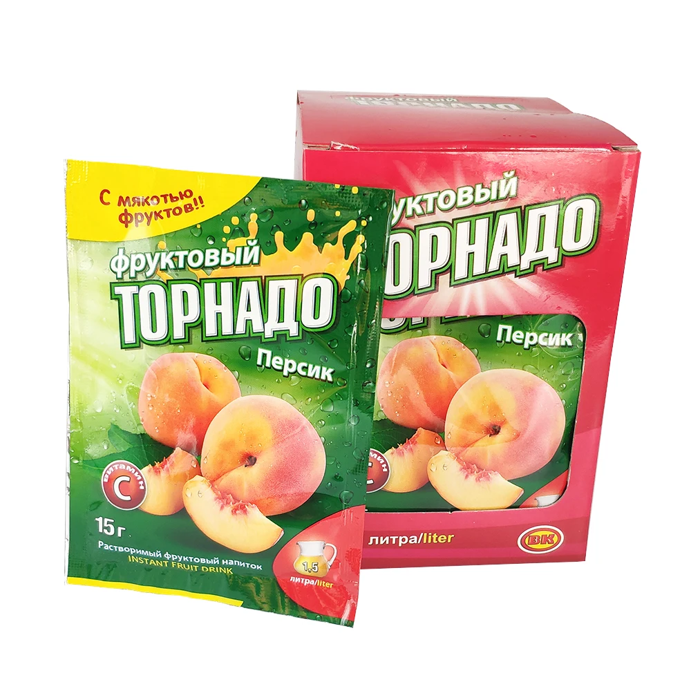 Персик мгновенный Фруктовый Ароматизированный напиток порошок