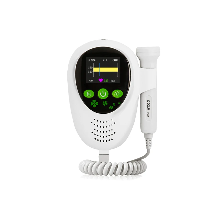 Pocket Color LCD home fetal heart rate detector