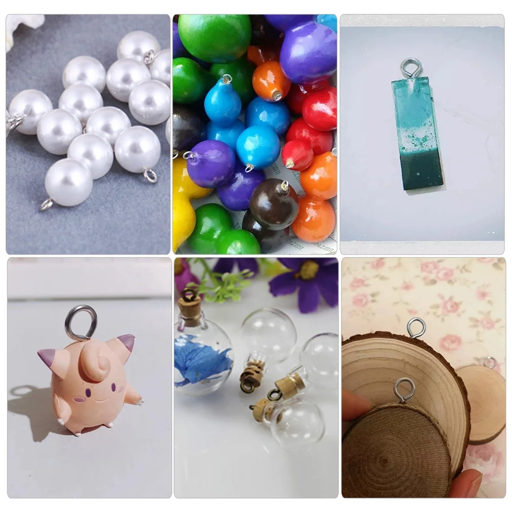 
ECKJ carton packed High Quality different Colorful Screw eye 