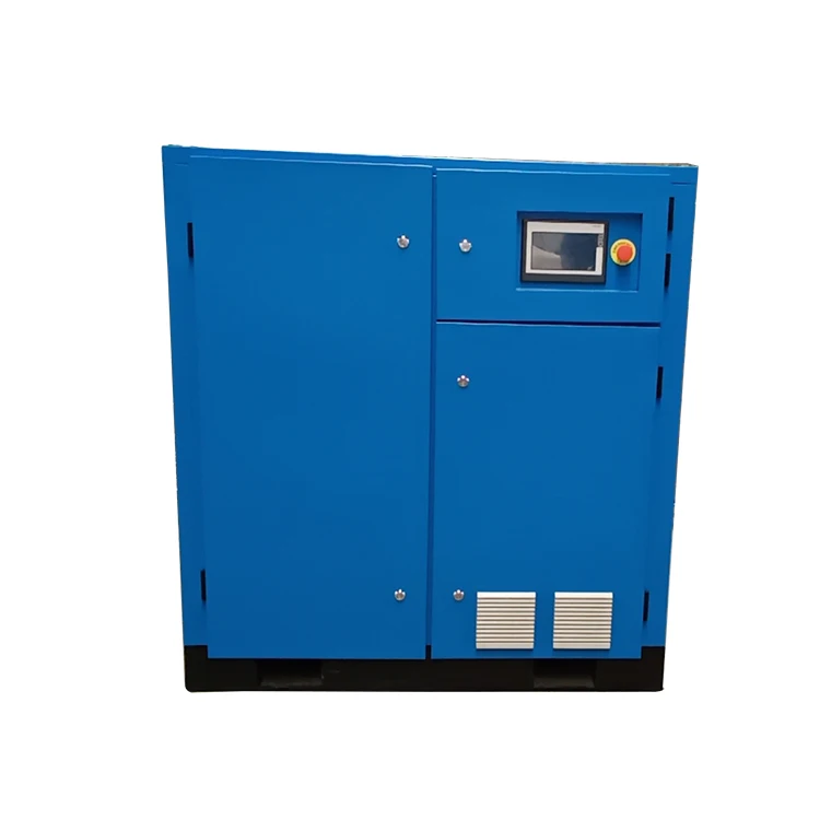 
 Factory Price 10Hp 7.5Kw Screw Air Dryer Air Compressor With 100L Air Tank  