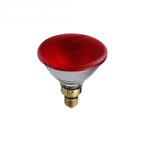 Popular Portable E26/E27 Halogen Infrared Heater Bulb Par38 Infrared Therapy Heat Bulb Lamp