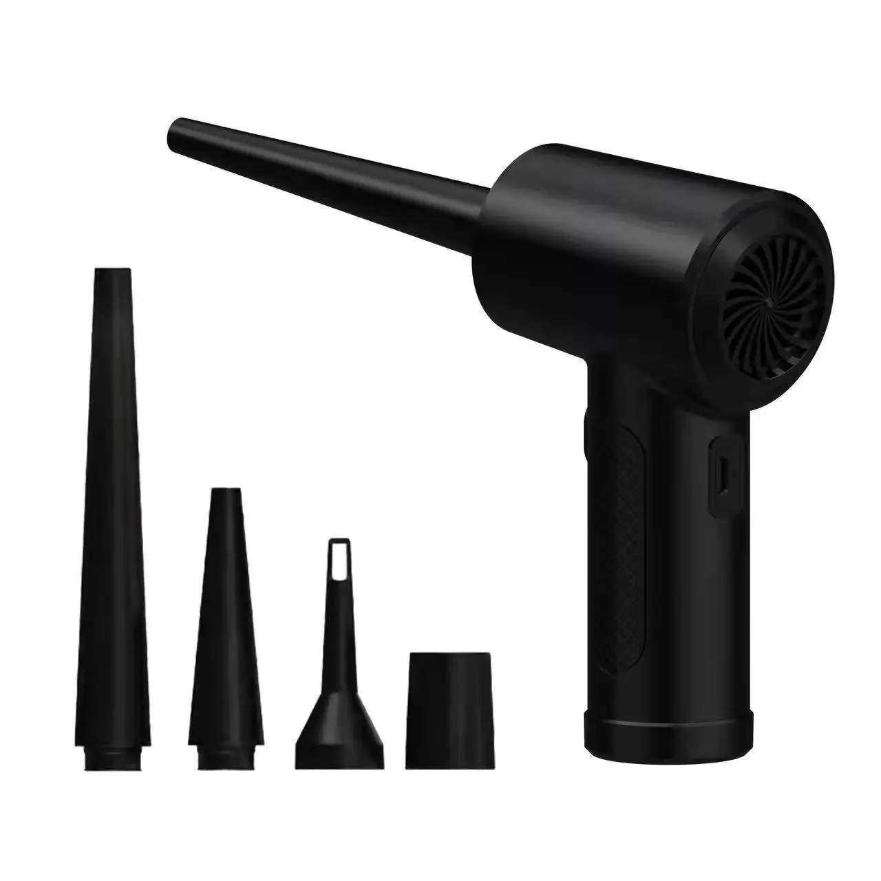 Portable Air Fan Blower PC Clean Tool Computer Keyboard Car Electronic Equipment Rechargeable Cordless Electric Air Duster Gun