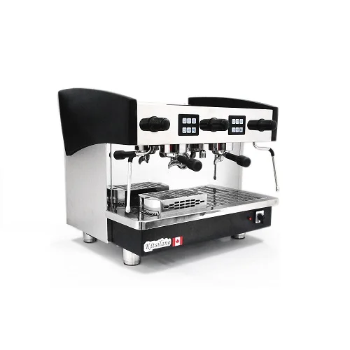 KT-11.2H commercial 2 group  espresso machine coffee machine with 2 steam wands 11L copper  boiler