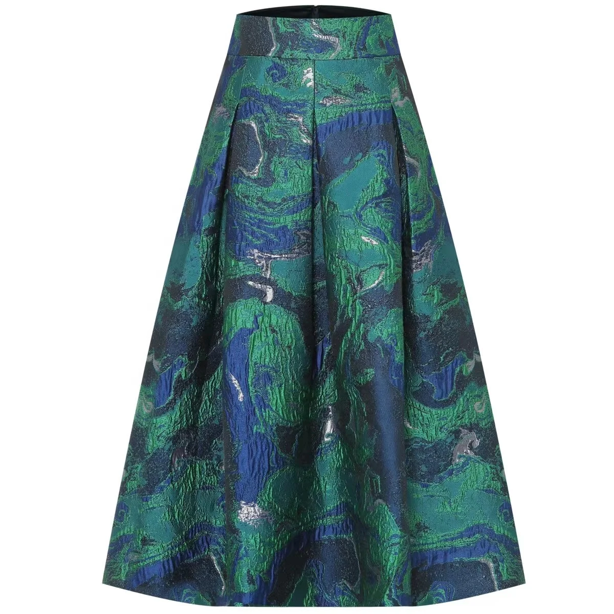 187gsm Geometric design popular woven jacquard brocade cloth fabric