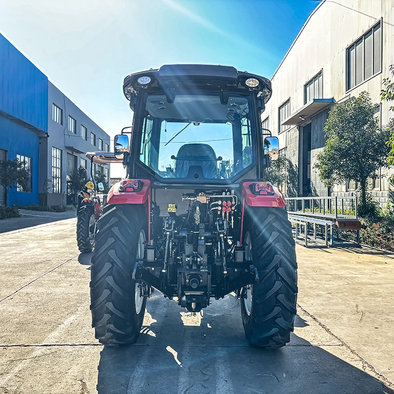 High quality chisel plough or farmtrac 60hp 70hp 80hp tractor tractors with enclosed cabin