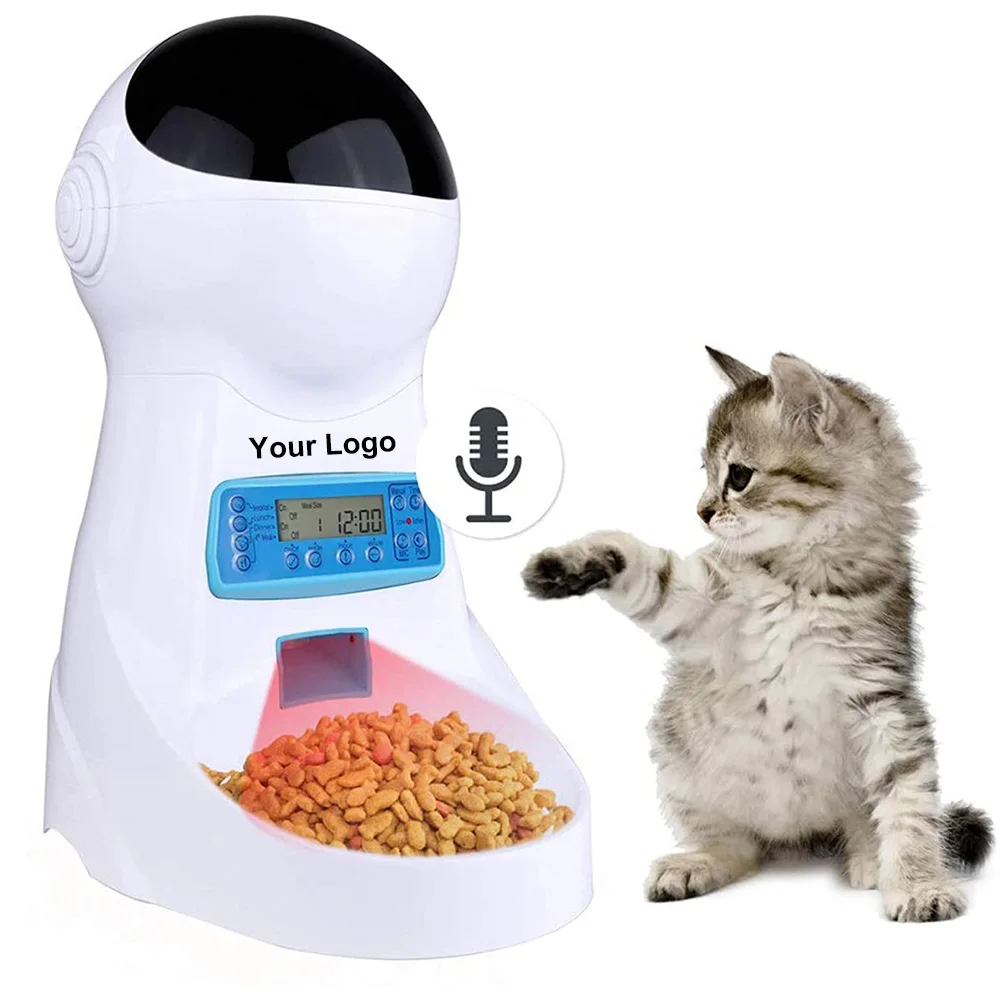 Top Seller Dog Automatic Feeder Timer Feeding Bowl robot Automatic Pet Feeder