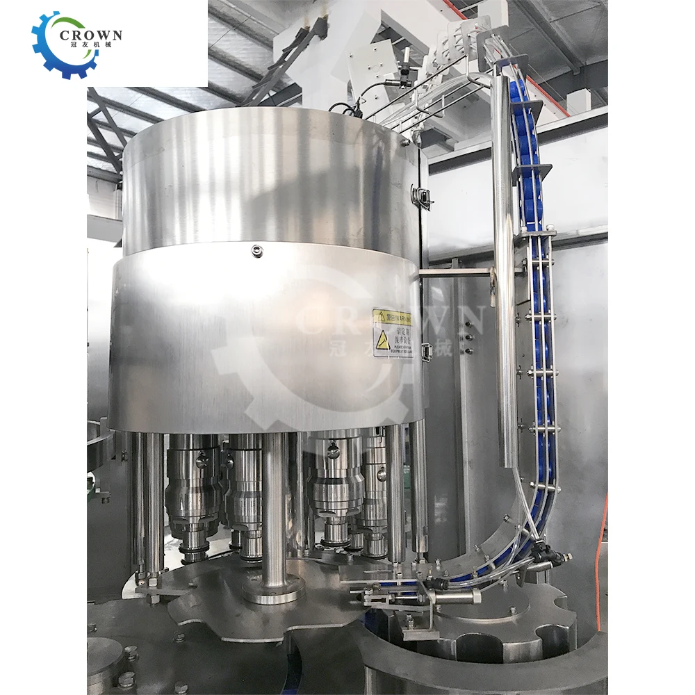 2000 to 20000bph High Speed Automatic 3 in 1 Carbonated Beverage Soda Mineral Water Pure Water Juice Tea Bottling Machine