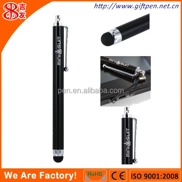 simple Rubber Pen Tip Touch Screen Tablet Stylus Multi-Function Pen
