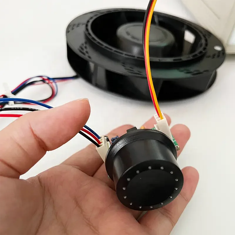 30mm tangential fan aluminium 2speed pwm dc cross flow fan with bracket for refrigeration freezer