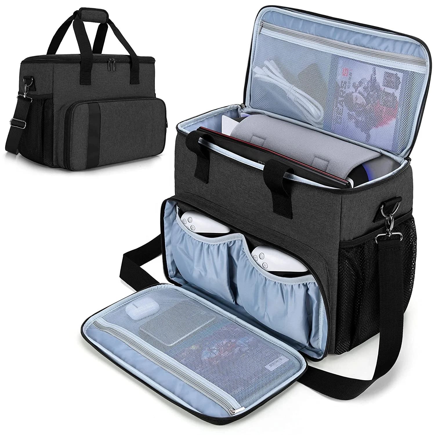 Customize Storage  Bag For PS4 PS5 Console Games Accessories Included Game-pad Controller Protective Box