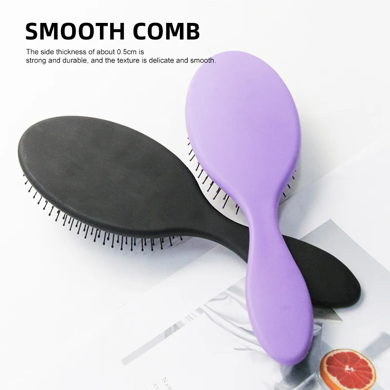 Multi-Color soft air cushion massage scalp plastic wet and dry brush massage hair brush