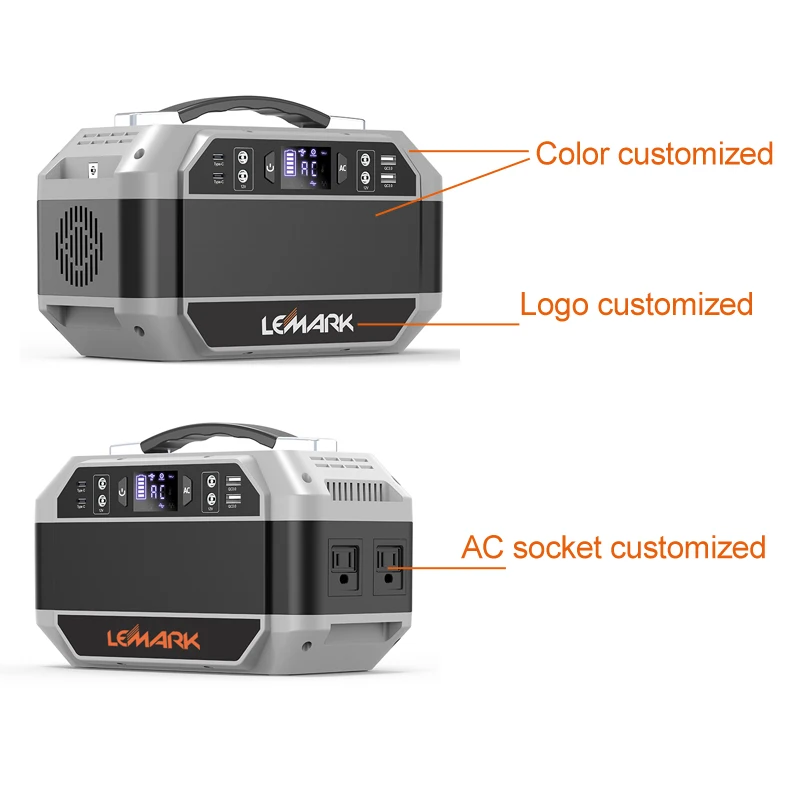 
Mobile Power Supply 4.3KG 350W ETL CE PSE Portable Power Station AC DC Switchable Solar Generator 220 volt 