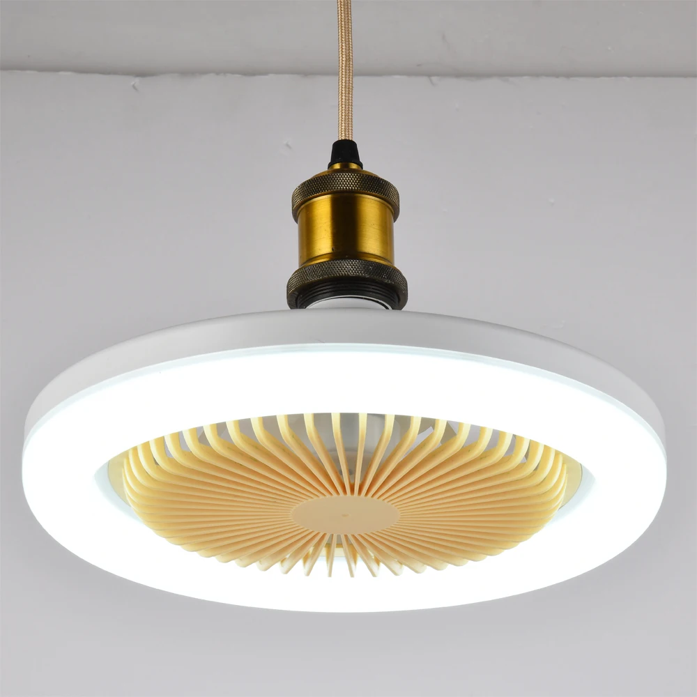 Маленький современный вентилятор хорошего качества 26 см E27 декоративный настенный выключатель потолочный лампа