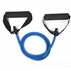 Single Resistance Band Exercise Tube With How To Use Exercise Resistance Bands