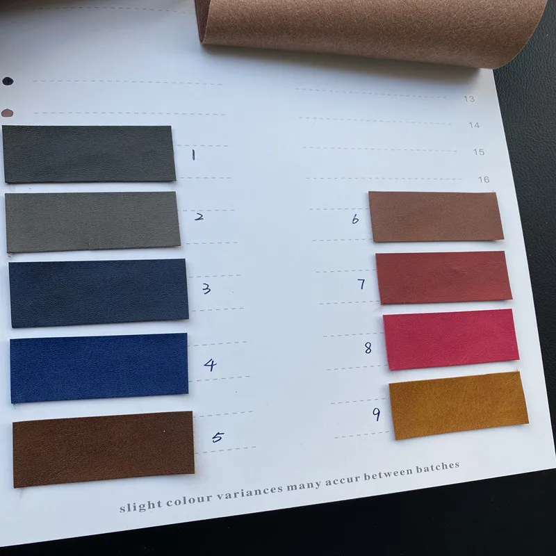 Best Soft Pu Faux Leather synthetic leatherette for Business Stationary Journal Notebooks  bag covering