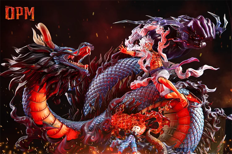 Japan Anime GK M Kaido vs Nika Luffy Limited    Action Figure For Collection