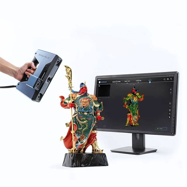 Ручные лазерные 3d сканеры с ЧПУ Einscan Pro 2X plus для станка