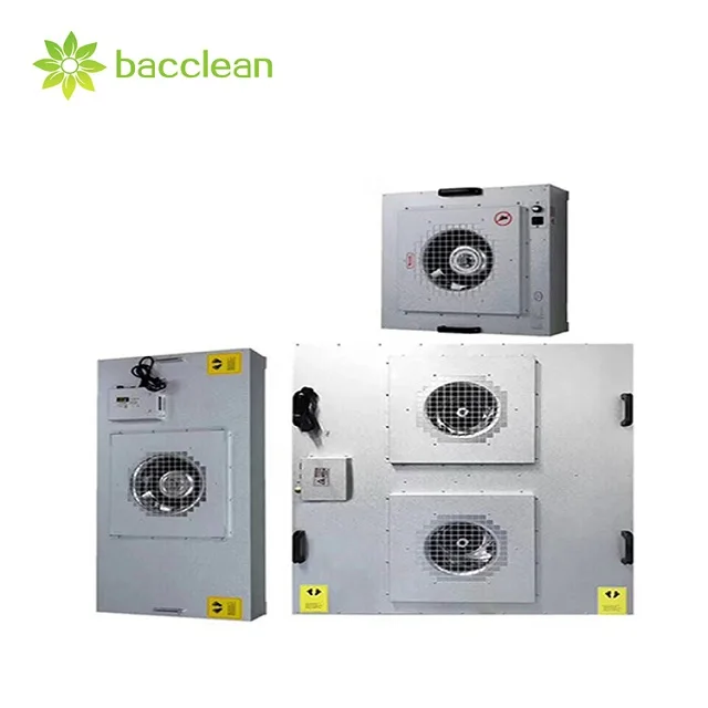 stainless steel automation Manufacturing Workshop FFU fan filter unit  for Cleanroom