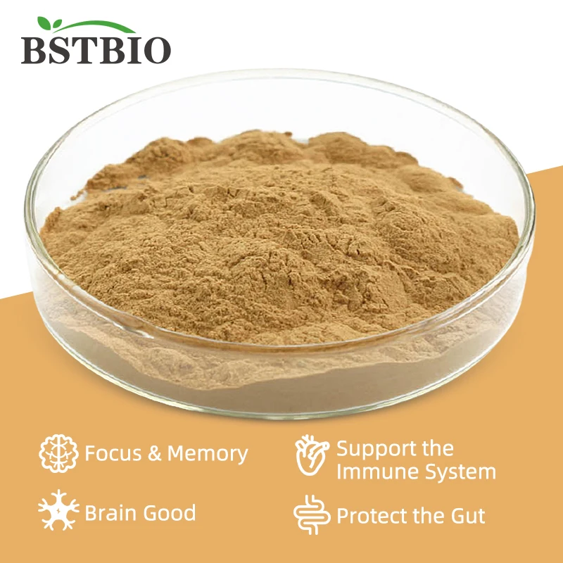 BSTBIO Polysaccharides Hericium Erinaceus Mycelium порошок органический экстракт грибов льва