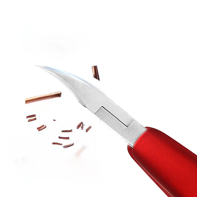 Nail clippers olecranon nail scissors stainless steel dead skin scissors plastic handle dead skin clippers nail clippers